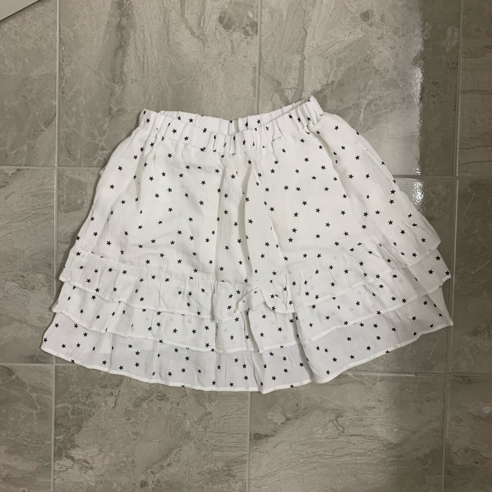Q&A ruffle tiered skirt - Picture 2 of 4